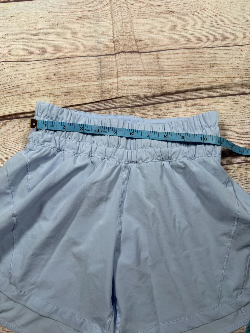 lululemon Light Blue/Purple Women's Athletic Shorts